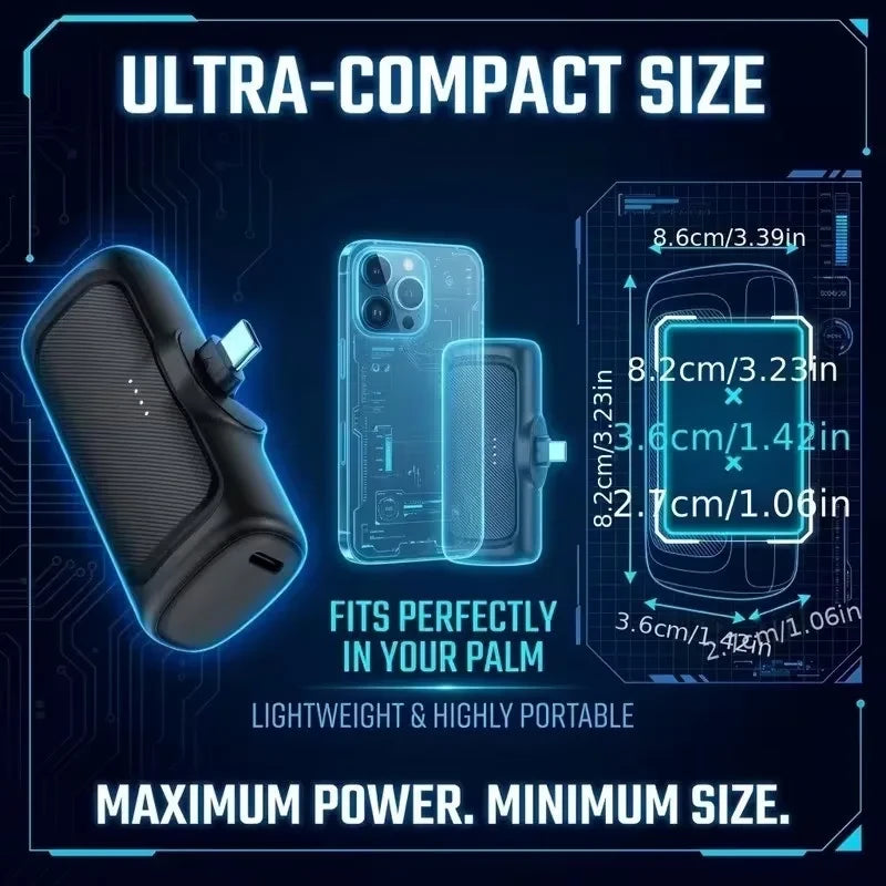 Compact Portable Power Bank